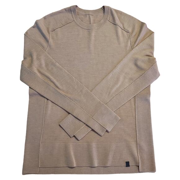 Kit and Ace Men's Crewneck Sweater - Beige - Picture 2 of 9